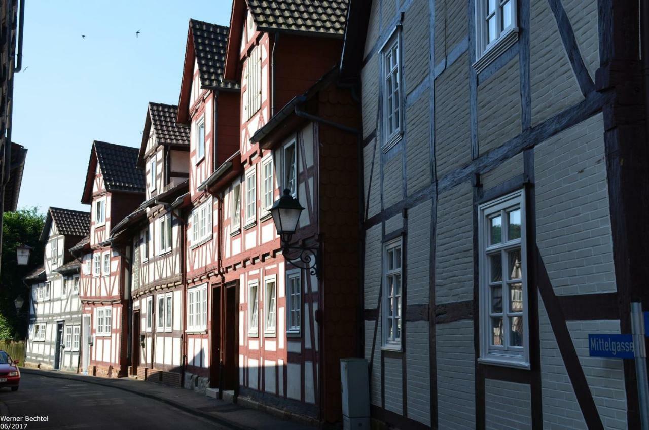 Ferienwohnung Historischer Marktplatz Spangenberg Exterior photo